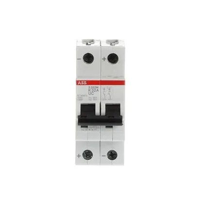 ABB S202MUC-K32 — 2-Pole MCB (DIN Rail) (image 2)
