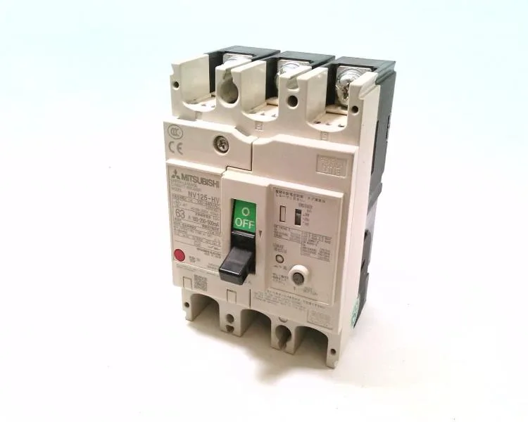 Mitsubishi Electric NV125-HV3P63A100 — Molded Case Circuit Breakers (MCCB) (image 2)
