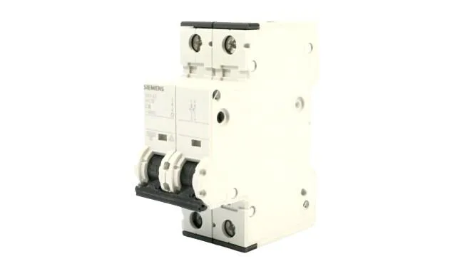 Siemens 5SY4208-7 — 2-Pole MCB (DIN Rail) (image 3)