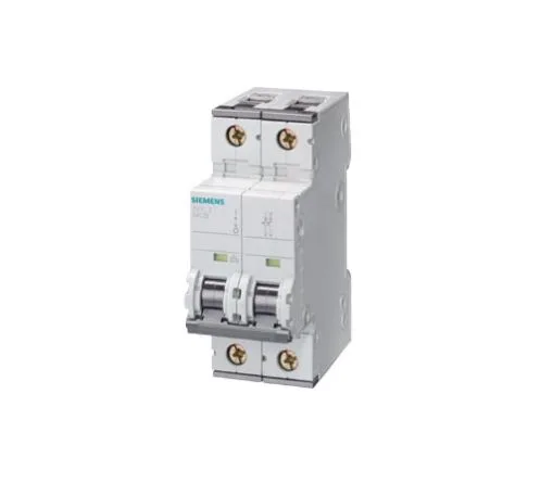 Siemens 5SY5204-7 — 2-Pole MCB (DIN Rail)