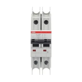 ABB SU202M-C50 — 2-Pole MCB (DIN Rail) (image 2)