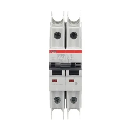 ABB SU202M-C50 — 2-Pole MCB (DIN Rail) (image 2)