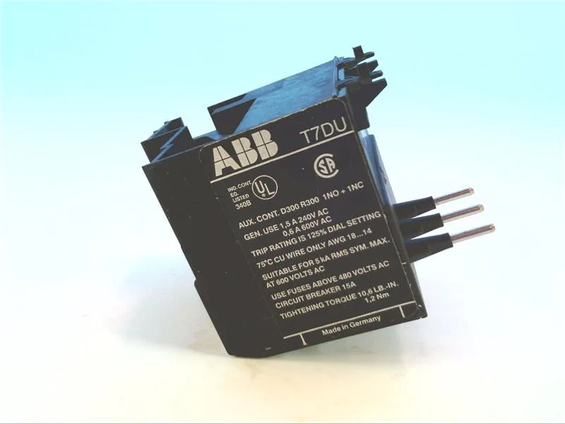 ABB 1SAZ111301R0005 — Overload Relays (image 2)