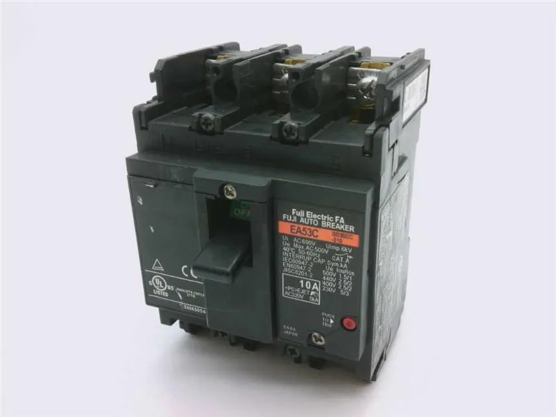 Fuji Electric EA53C-10 — Molded Case Circuit Breakers (MCCB) (image 2)