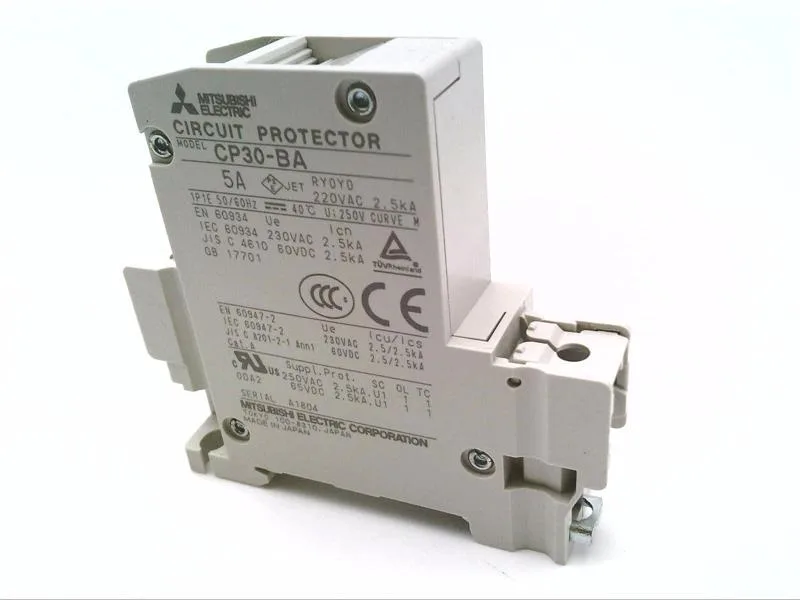 Mitsubishi Electric CP30BA1P1M5A — Miniature Circuit Breakers (MCB) (image 3)