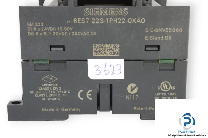Siemens 6ES7223-1PH22-0XA0 — PLC I/O & Expansion Modules (image 5)