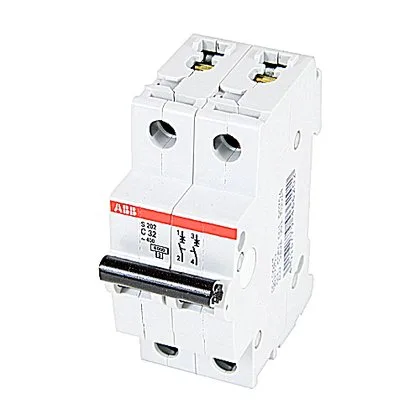 ABB S202-C32 — 2-Pole MCB (DIN Rail) (image 2)