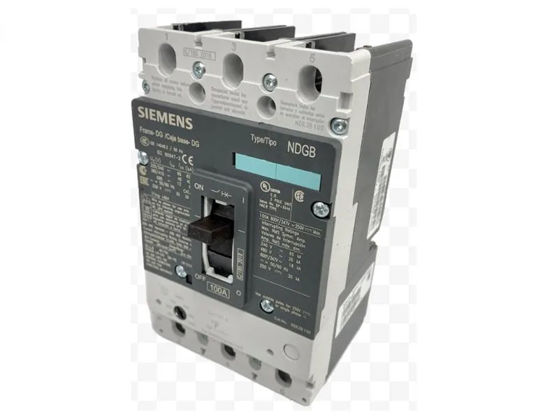 Siemens NDK3B100 — Molded Case Circuit Breakers (MCCB)