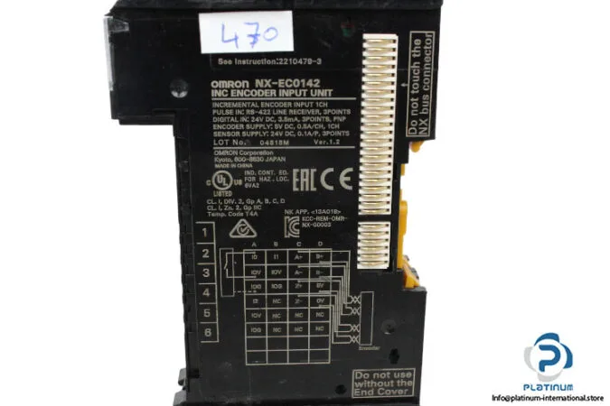 Omron NX-EC0142 — Digital Input Modules (image 4)
