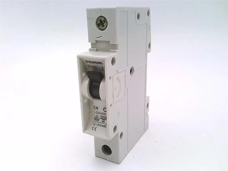 Siemens 5SX2108-7 — 1-Pole MCB (DIN Rail) (image 4)