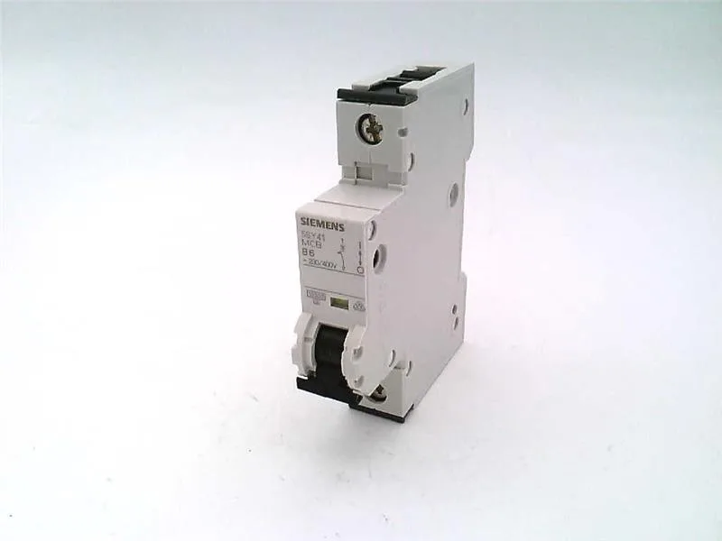 Siemens 5SY4106-6 — 1-Pole MCB (DIN Rail) (image 5)
