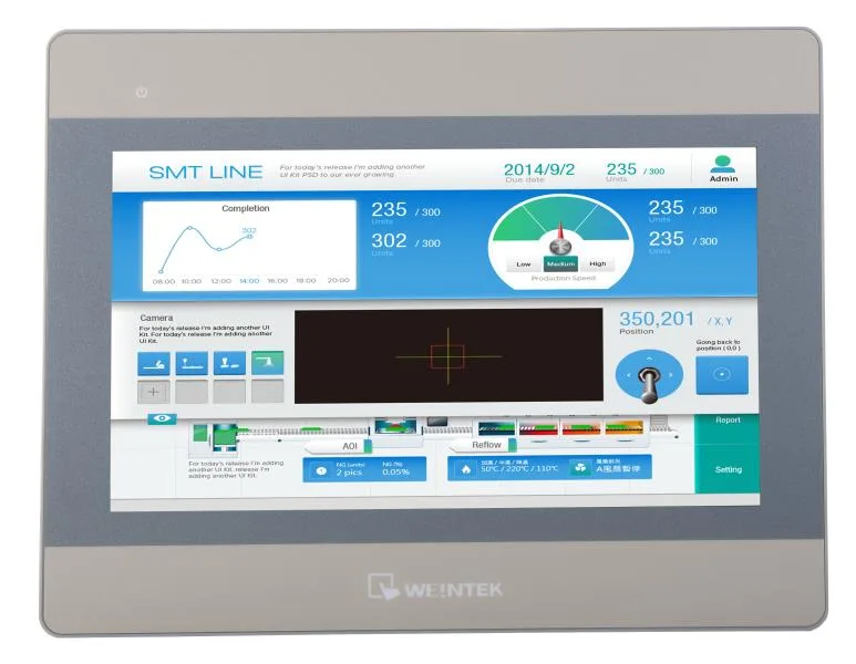 Weinview MT8102IE — HMI Operator Interfaces (image 3)