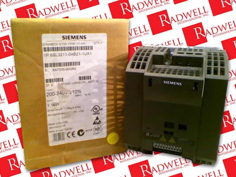 Siemens 6SL3211-0AB21-1UA1 — AC Drive (VFD) 240V (image 2)
