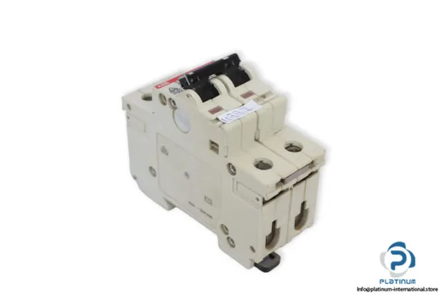 ABB S282/B6 — 2-Pole MCB (DIN Rail)