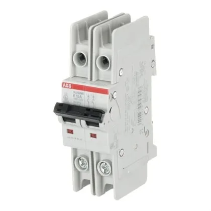 ABB SU202MR-K15 — 2-Pole MCB (DIN Rail)