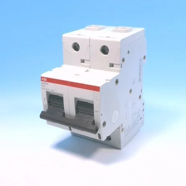 ABB S802N-B10 — 2-Pole MCB (DIN Rail)