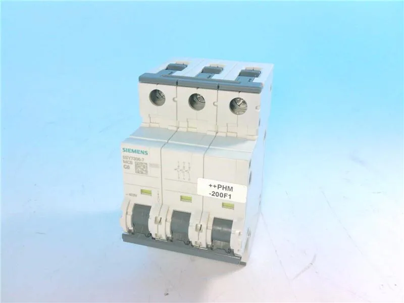 Siemens 5SY7306-7 — 3-Pole MCB (DIN Rail) (image 2)