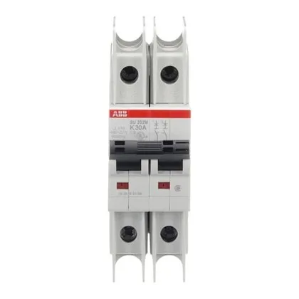ABB SU202M-K30 — 2-Pole MCB (DIN Rail) (image 2)