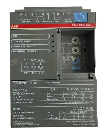 ABB 1SFA892003R1001 — Soft Starters