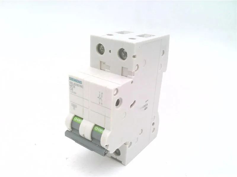 Siemens 5SL4206-7RC — 2-Pole MCB (DIN Rail) (image 3)
