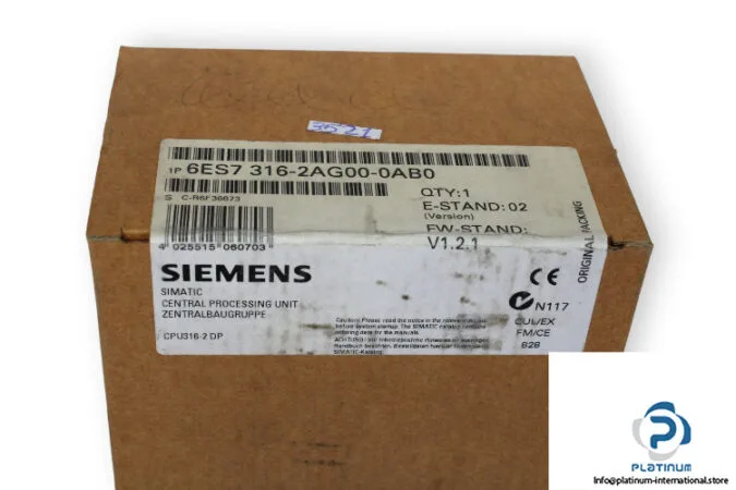 Siemens 6ES7316-2AG00-0AB0 — PLCs (Programmable Logic Controllers) (image 3)