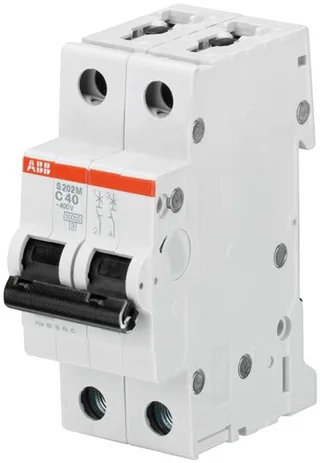 ABB S202M-B16 — 2-Pole MCB (DIN Rail) (image 2)