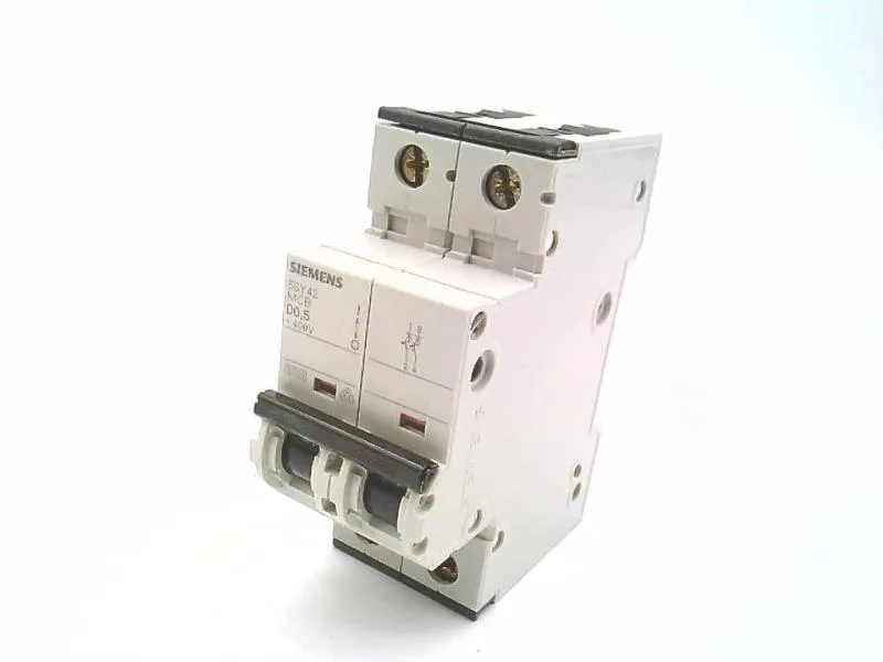 Siemens 5SY4205-8 — 2-Pole MCB (DIN Rail) (image 2)