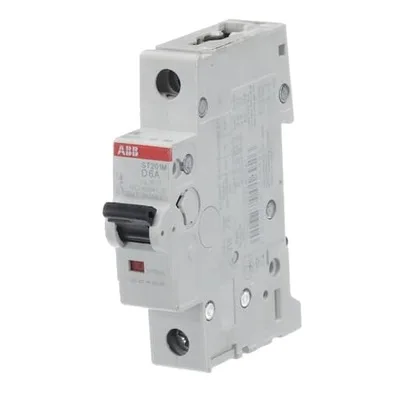 ABB ST201M-D6 — 1-Pole MCB (DIN Rail) (image 3)