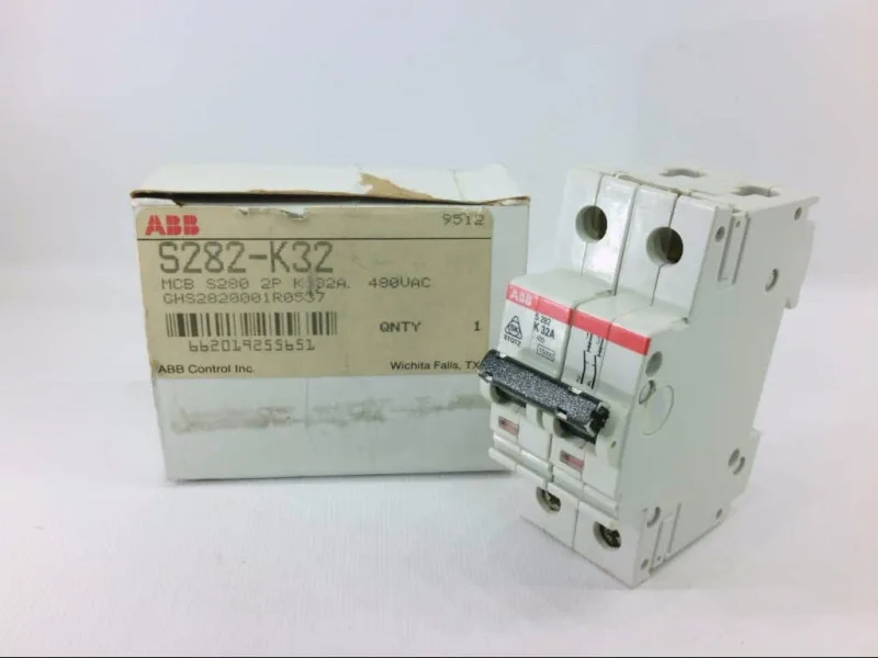 ABB S282-K32 — 2-Pole MCB (DIN Rail) (image 2)