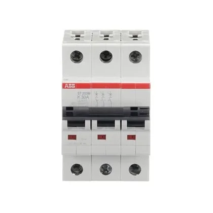 ABB ST203M-K30 — 3-Pole MCB (DIN Rail) (image 2)