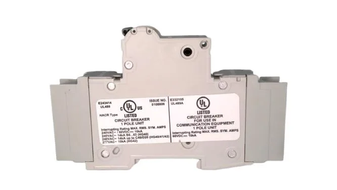 Siemens 5SJ4104-7HG42 — 1-Pole MCB (DIN Rail) (image 4)
