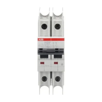 ABB SU202M-C35 — 2-Pole MCB (DIN Rail) (image 2)