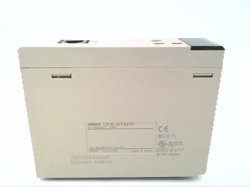 Omron CS1D-ETN21D — PLCs (Programmable Logic Controllers) (image 2)