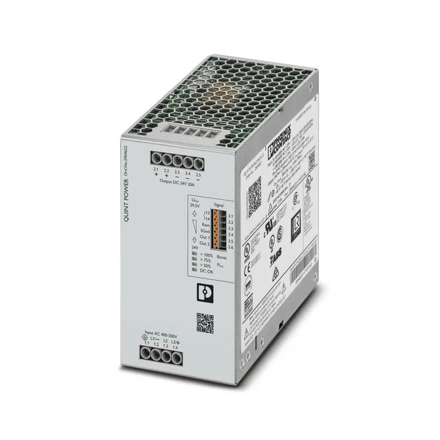 Phoenix Contact QUINT4-PS/3AC/24DC/20/... — PLC