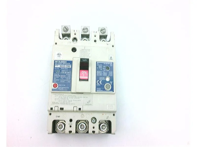 Mitsubishi Electric NV225-CWU3-125 — Molded Case Circuit Breakers (MCCB) (image 2)