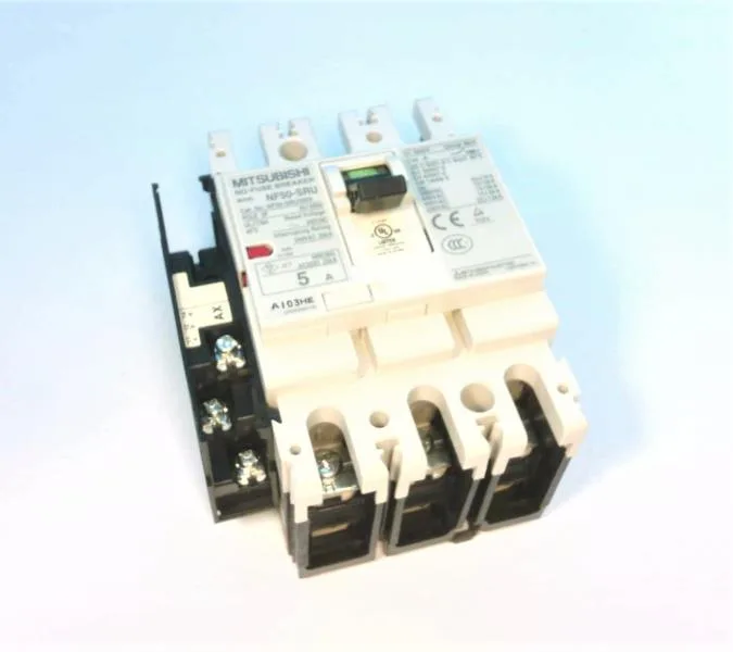 Mitsubishi Electric NF50-SRU-3P-5A-AX-1L-SLT — Molded Case Circuit Breakers (MCCB) (image 4)
