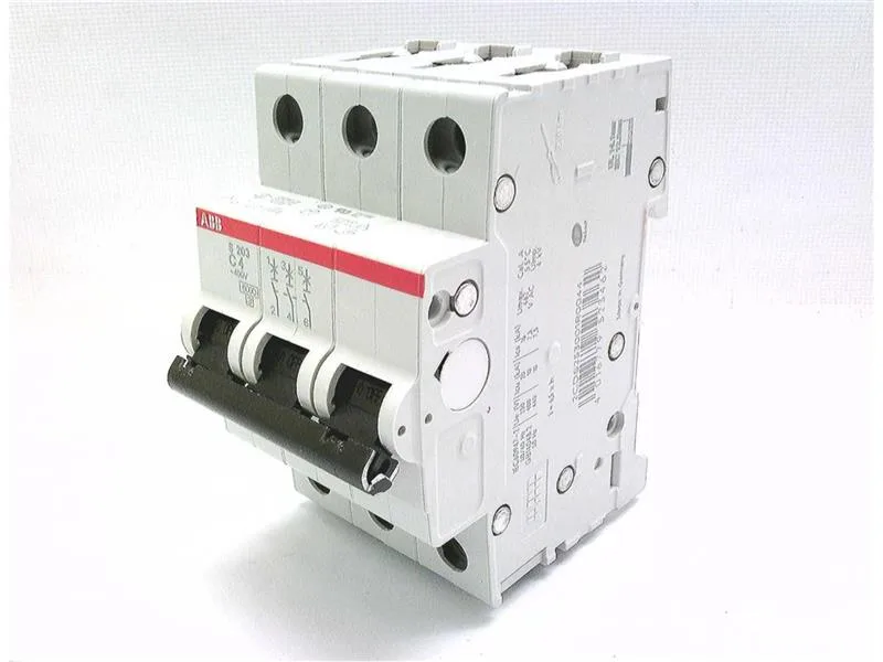 ABB S203-C4 — 3-Pole MCB (DIN Rail) (image 3)