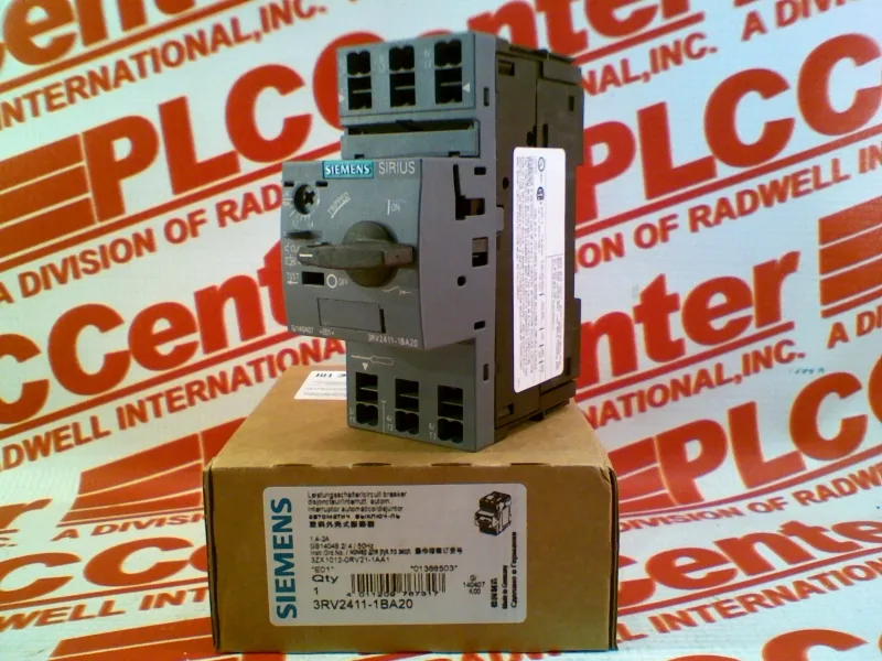 Siemens 3RV2411-1BA20 — Motor Protection Circuit Breakers (MPCB) (image 3)