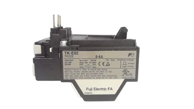 Fuji Electric TK-E2-800 — Overload Relays (image 4)