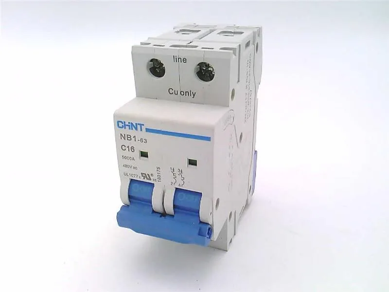 Chint NB1-C16-2P — 2-Pole MCB (DIN Rail) (image 2)