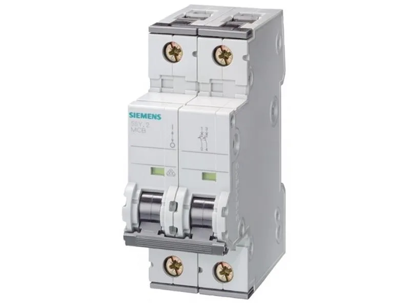 Siemens 5SY7215-7 — 2-Pole MCB (DIN Rail) (image 2)
