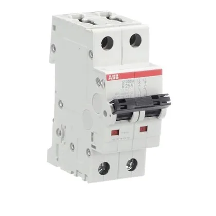 ABB ST202M-B25 — 2-Pole MCB (DIN Rail)