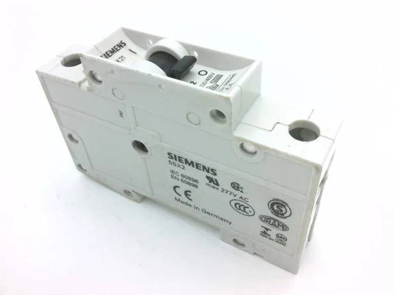 Siemens 5SX2102-8 — 1-Pole MCB (DIN Rail) (image 4)