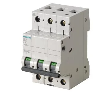Siemens 5SL4325-8 — 3-Pole MCB (DIN Rail) (image 2)