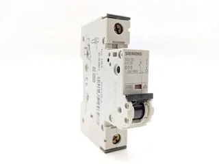 Siemens 5SY6125-8 — 1-Pole MCB (DIN Rail) (image 2)