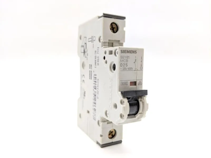 Siemens 5SY6125-8 — 1-Pole MCB (DIN Rail) (image 2)