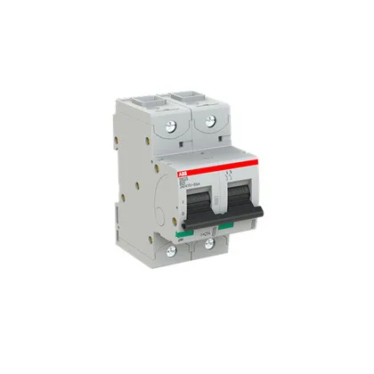 ABB S802S-B25 — 2-Pole MCB (DIN Rail)