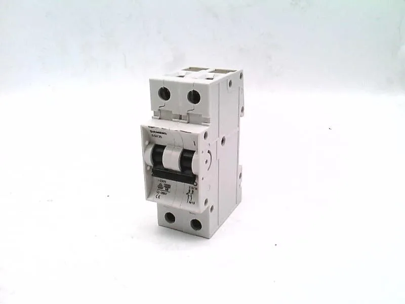 Siemens 5SX2506-7 — 2-Pole MCB (DIN Rail)