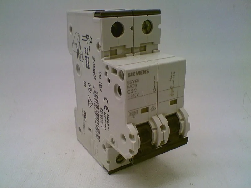 Siemens 5SY6532-7 — 1-Pole MCB (DIN Rail) (image 2)