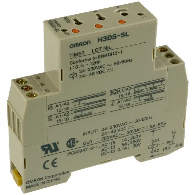 Omron H3DS-SL AC24-230/DC24-48 — Electronic Timers & Counters
